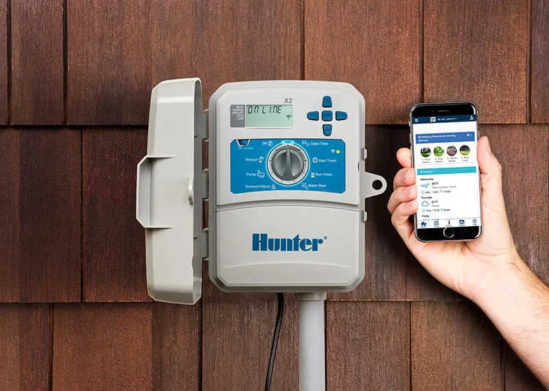 Smart irrigation controller with smartphone app